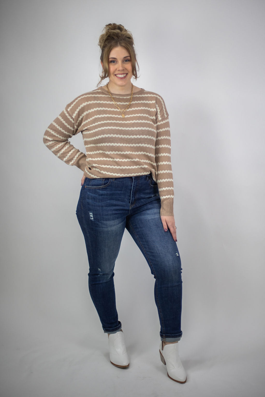 Textured Stripe