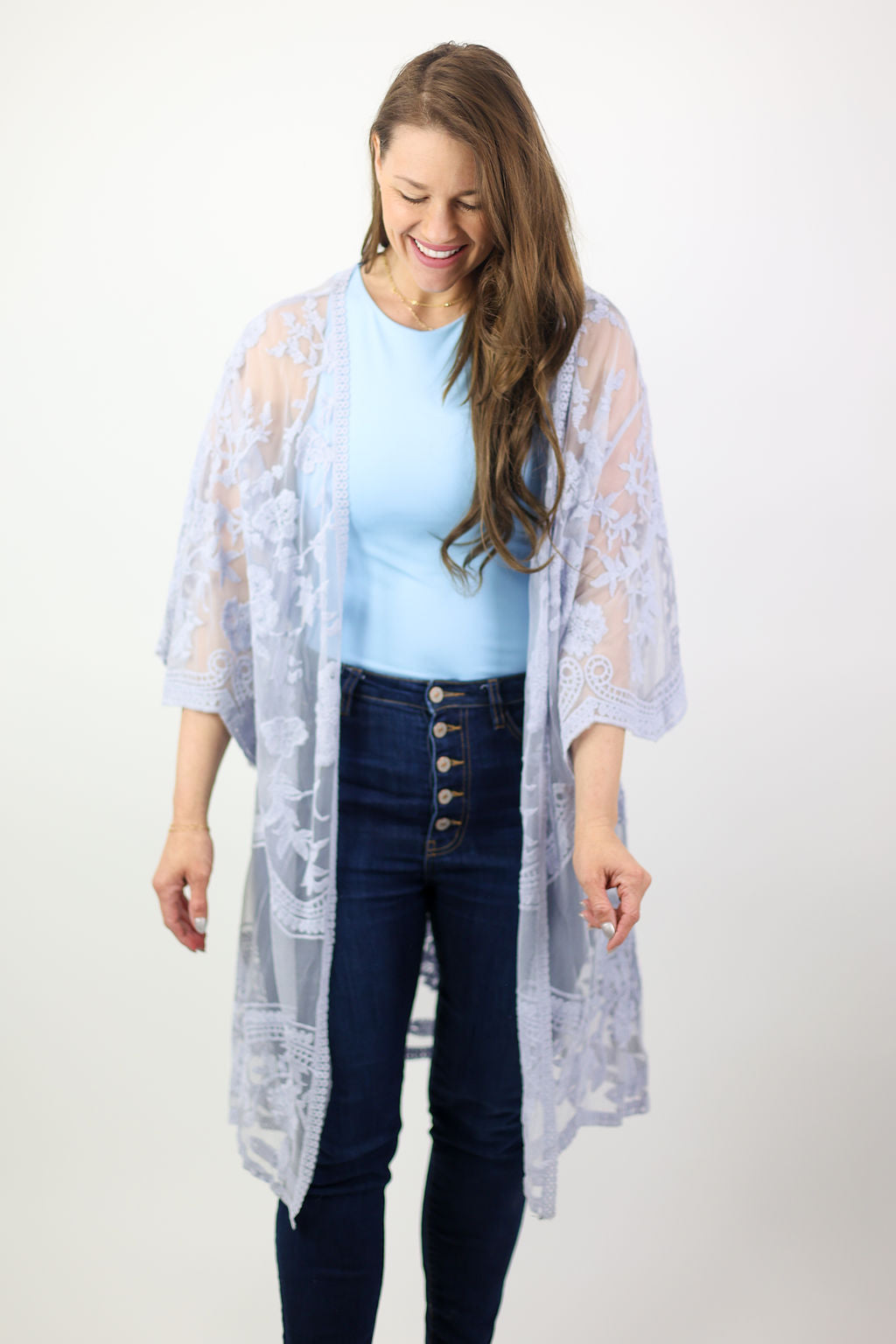 Lace Kimono