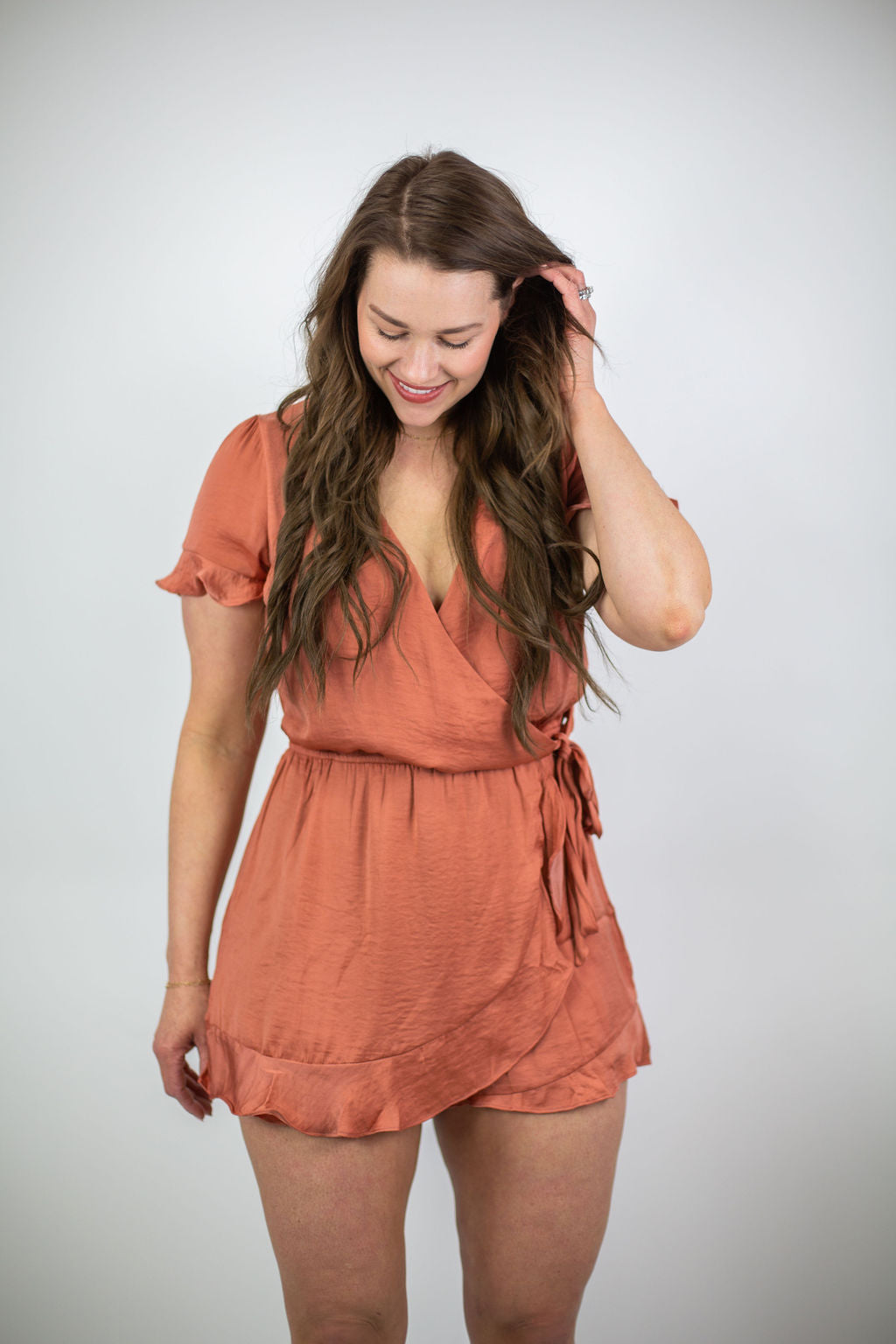 Desert Satin Romper
