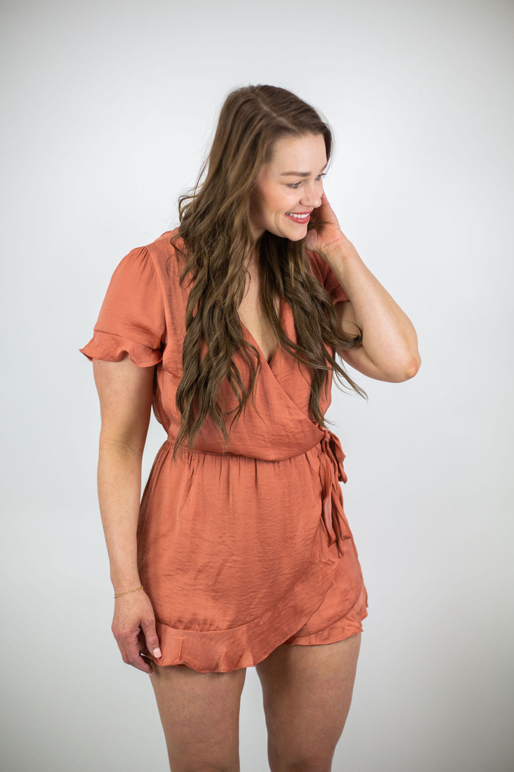 Desert Satin Romper