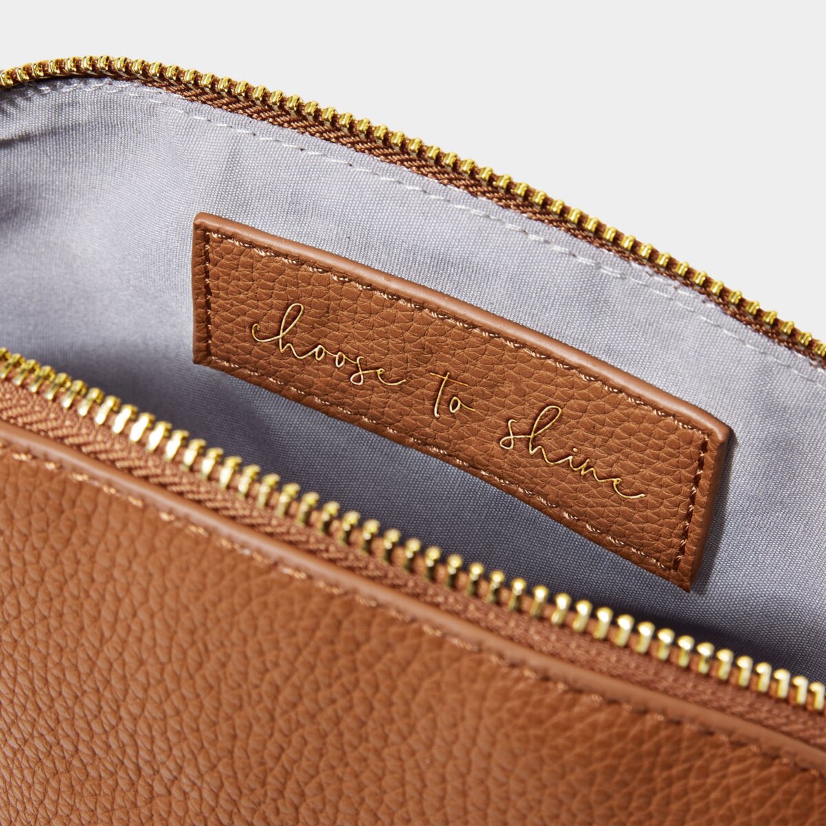 Secret Message Make Up Bag - Choose To Shine