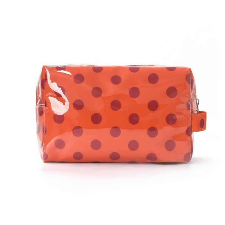 Polka Dot Waterproof Cosmetic Pouch