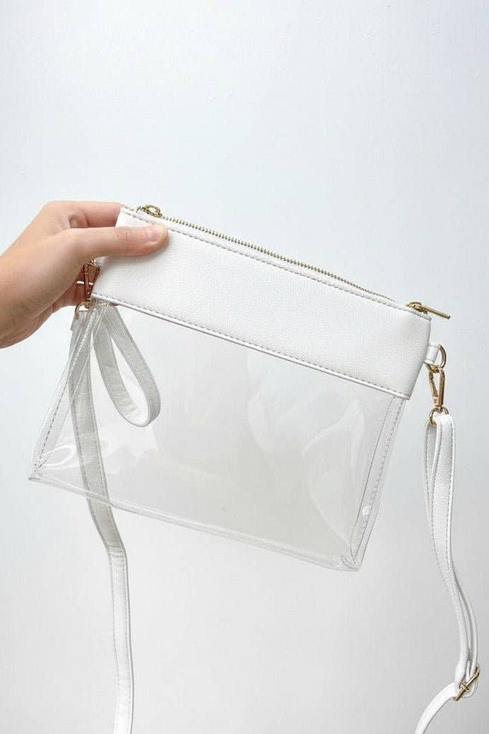 Game Day Clear Crossbody Bag/Clutch