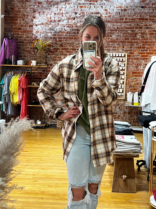 Brownstone Flannel