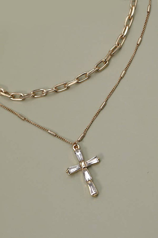 RHINESTONE CROSS