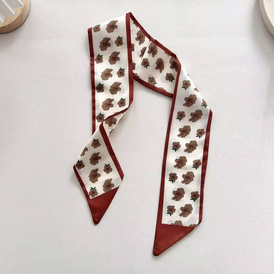 Minimalist Red Scarf Headband