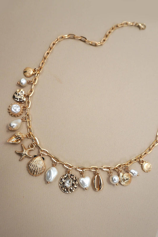 Under The Sea Charm Necklace