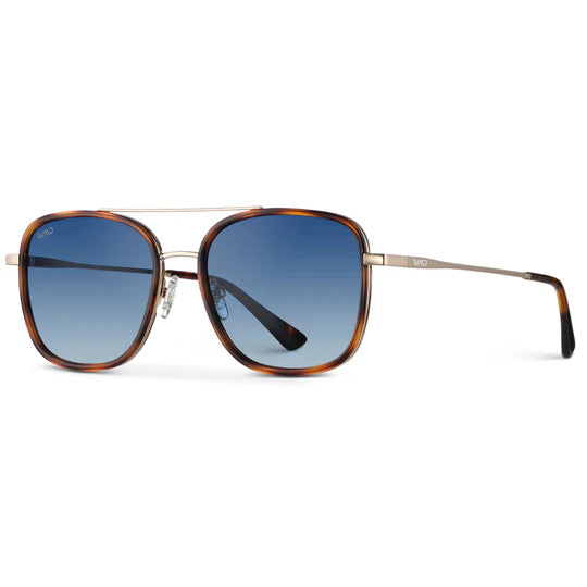 WMP - Gia - Brown Tortoise Frame / Gradient Blue Lens