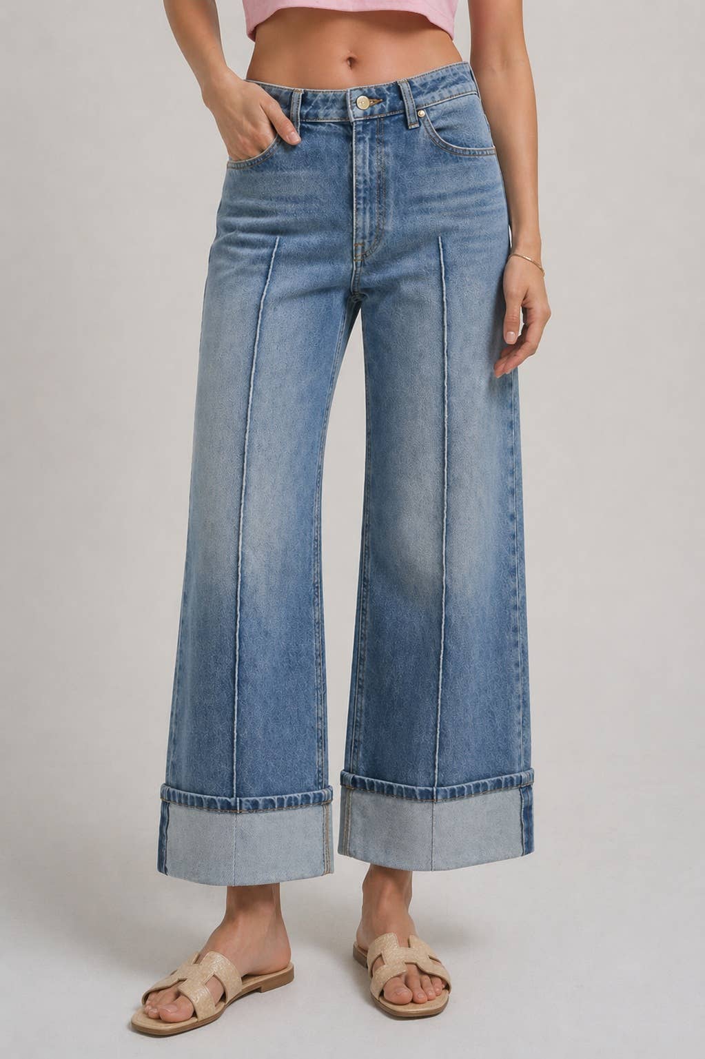 Penny Cuff Denim