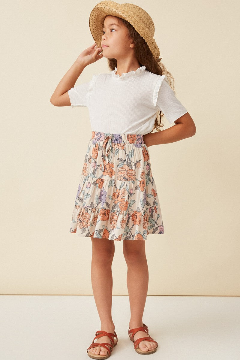 Girls Skirt With Shorts