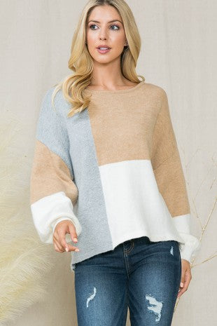 3 Color Sweater