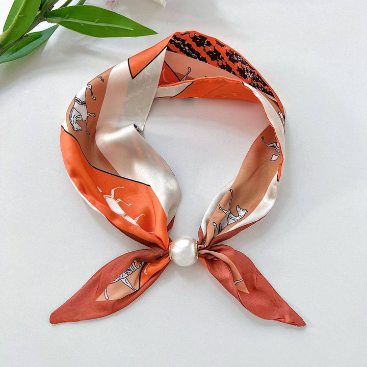 Fashion Scarf with Magnetic Buckle
