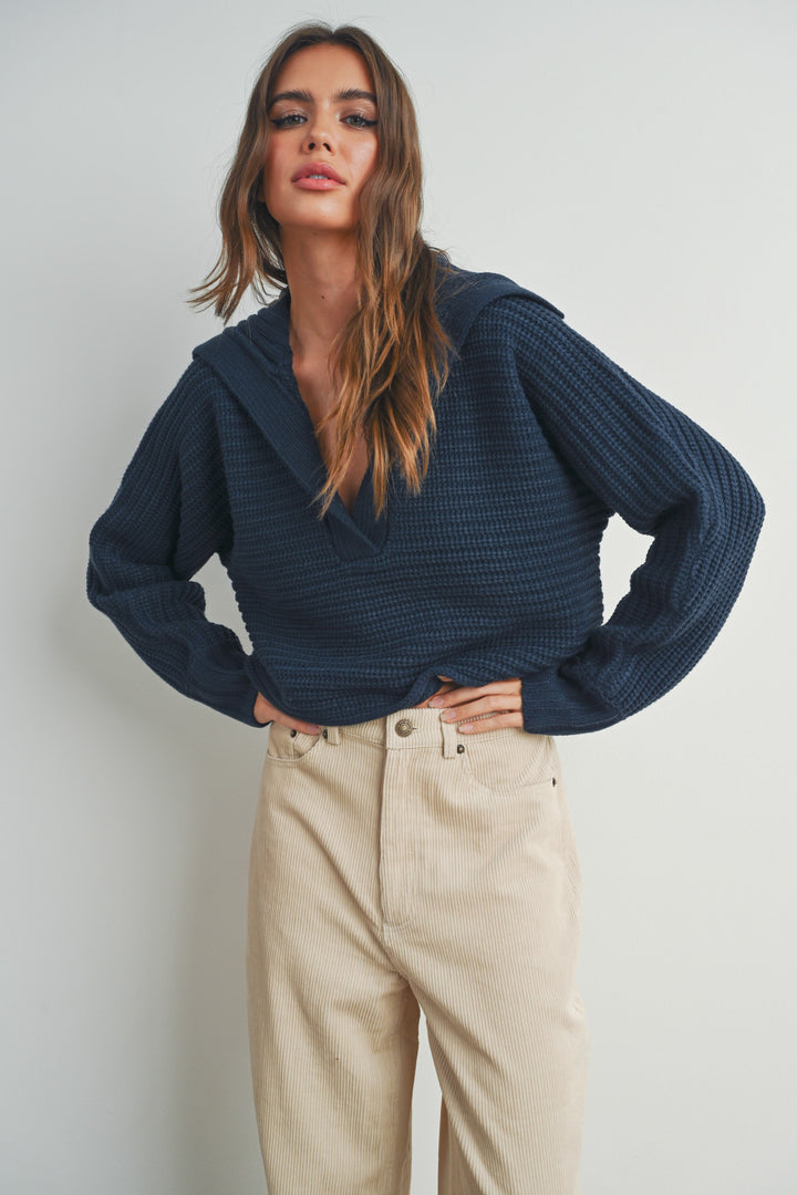 Drama Collar - Navy
