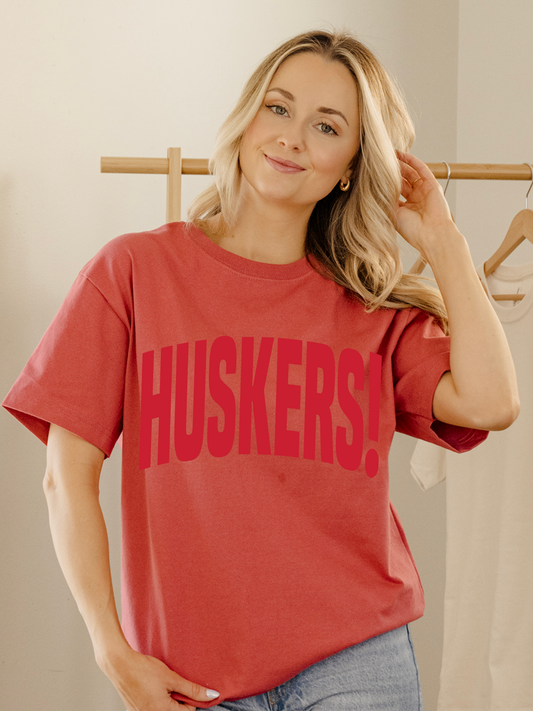 Big Red Game Day Tee