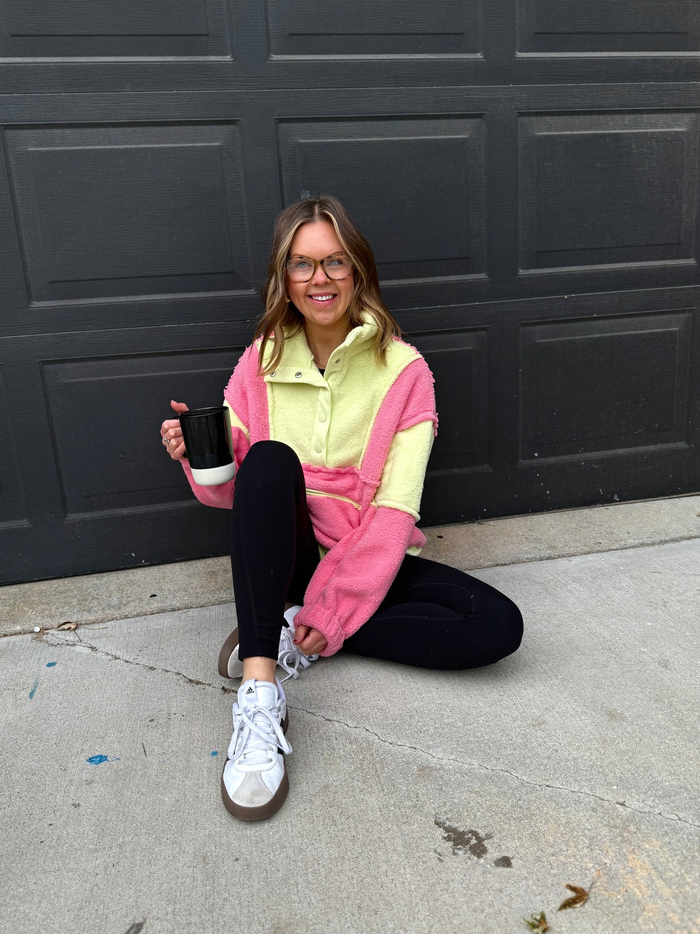 Fleece Pullover - Neon