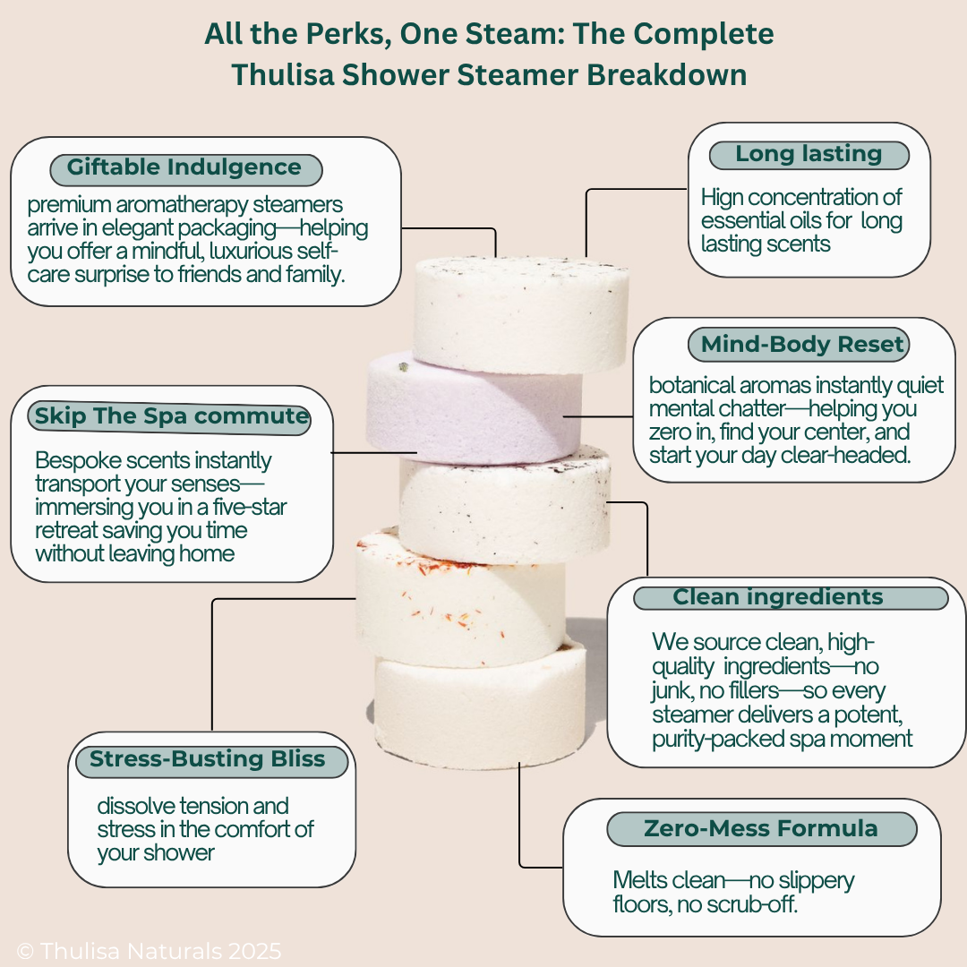 Orange &amp; Cranberry Shower Steamers  |  Stocking Stuffer