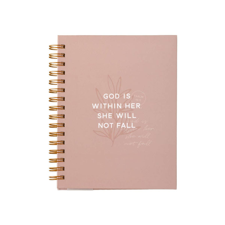 God is Within Her Hardcover Journal