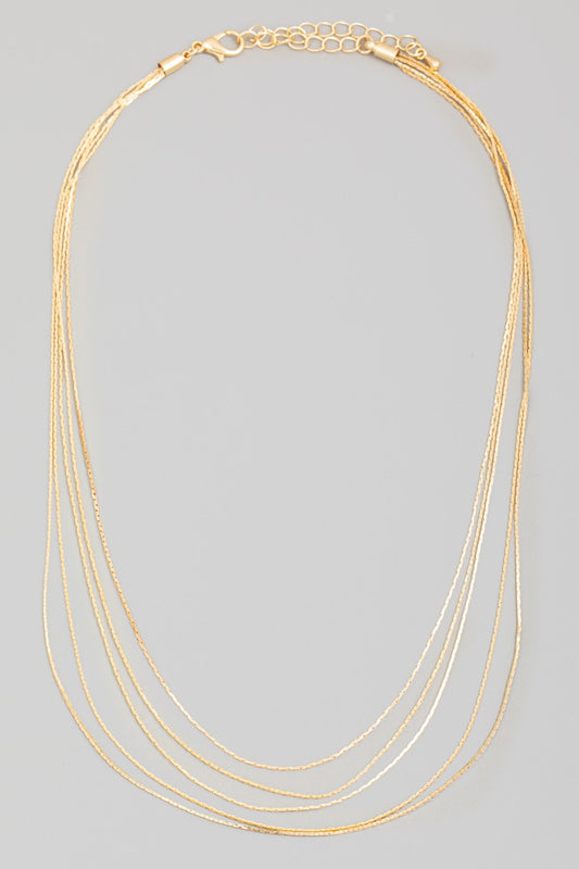 Dainty Five Layer Chain