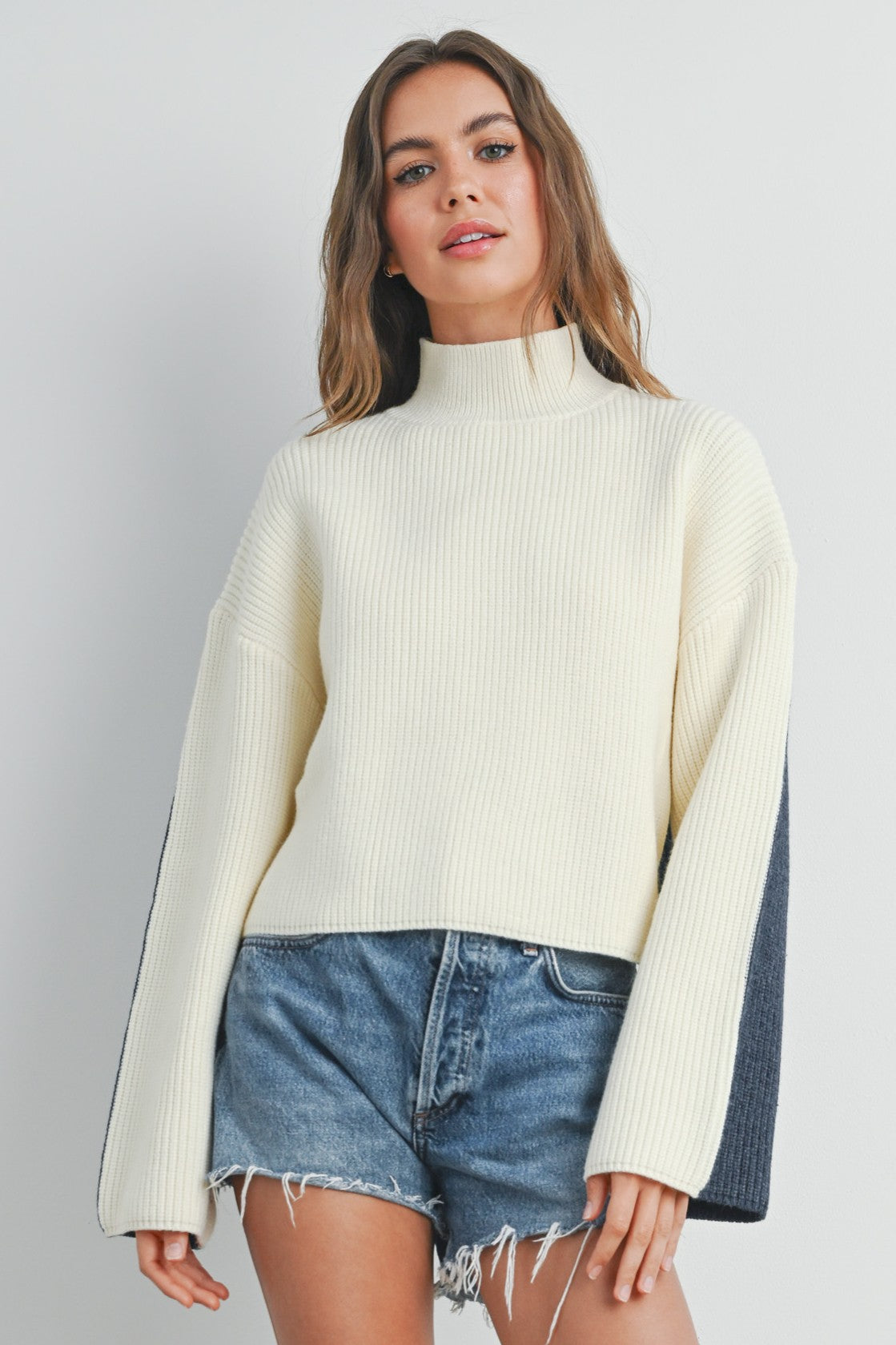 Two Tone Sweater Bliss