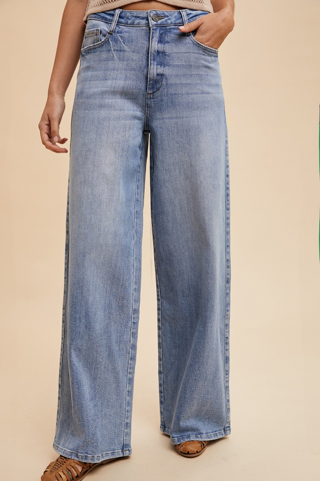 The Logan Wide Leg Jean