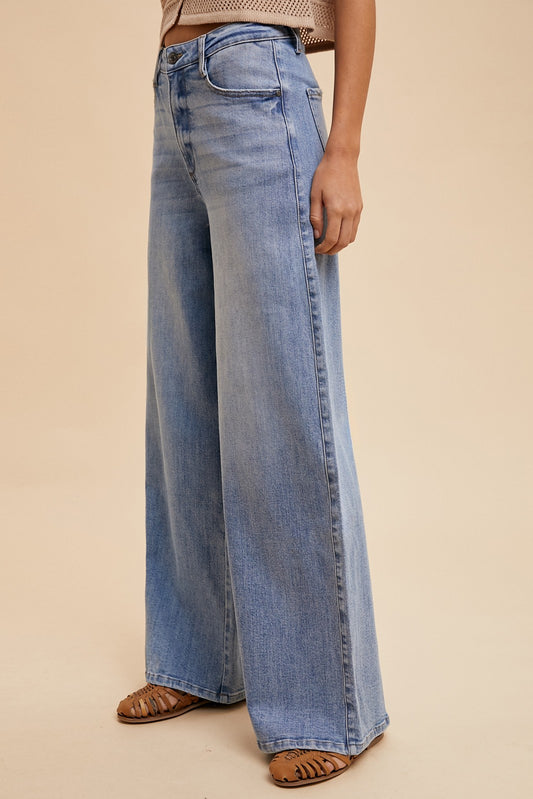 The Logan Wide Leg Jean