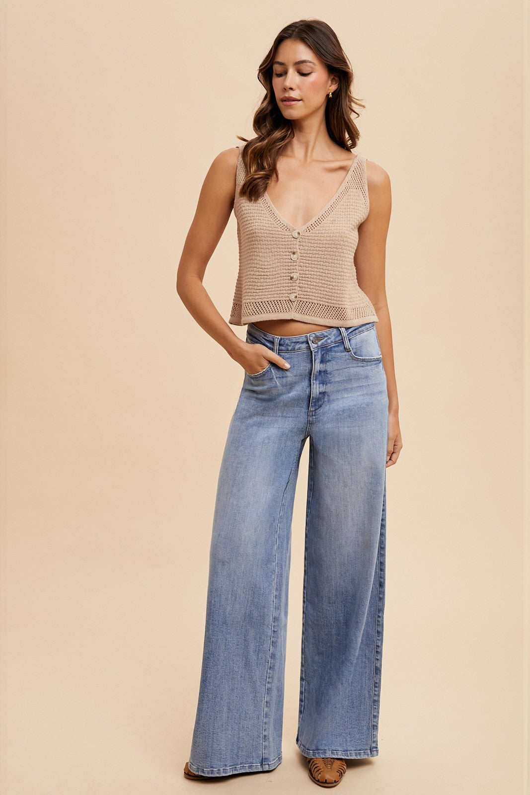 The Logan Wide Leg Jean
