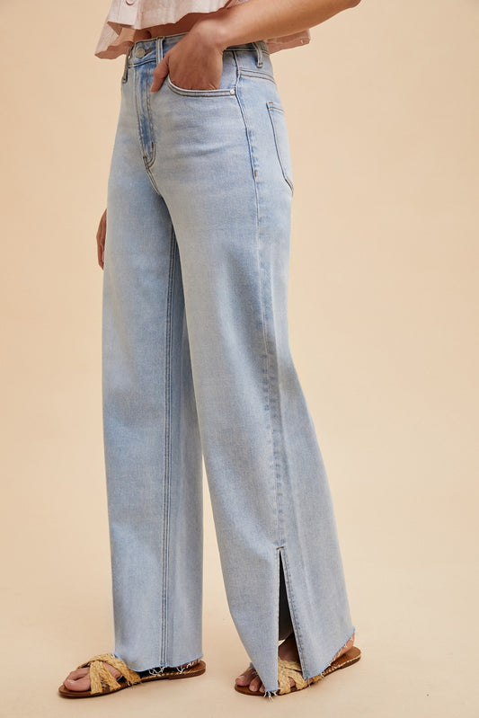 Sloane Side Slit Jean