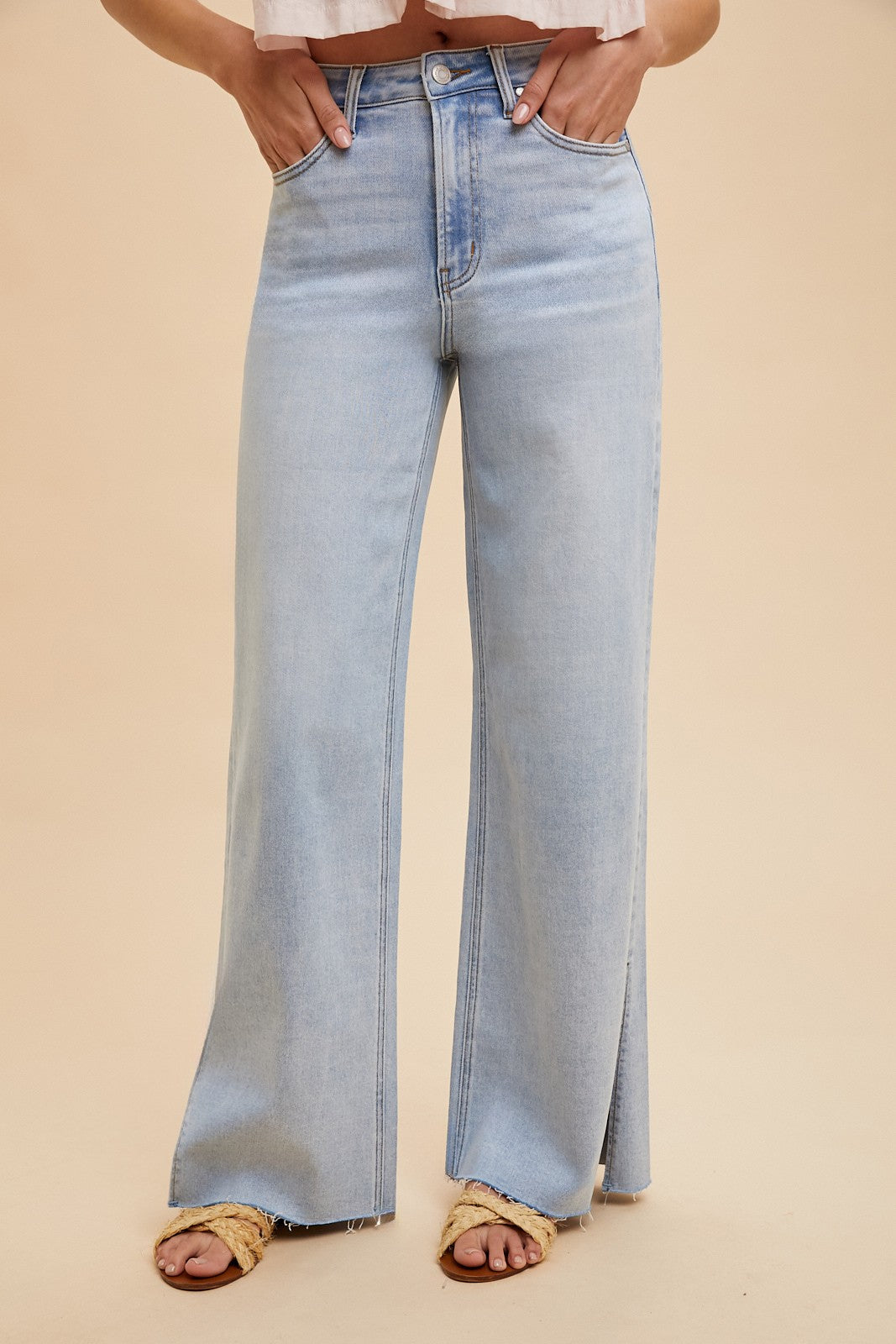 Sloane Side Slit Jean