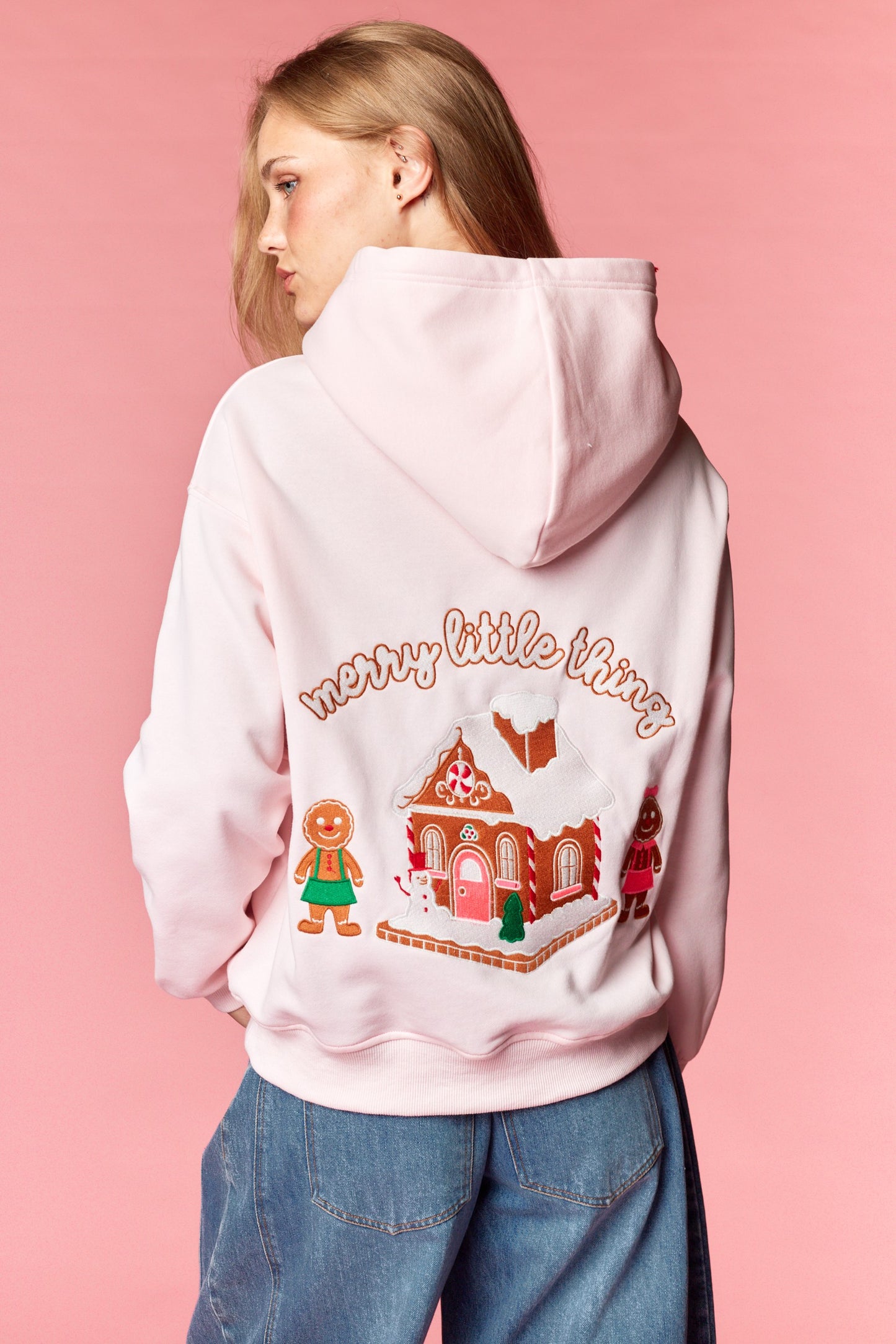 Merry Little Thing Gingerbread Hoodie