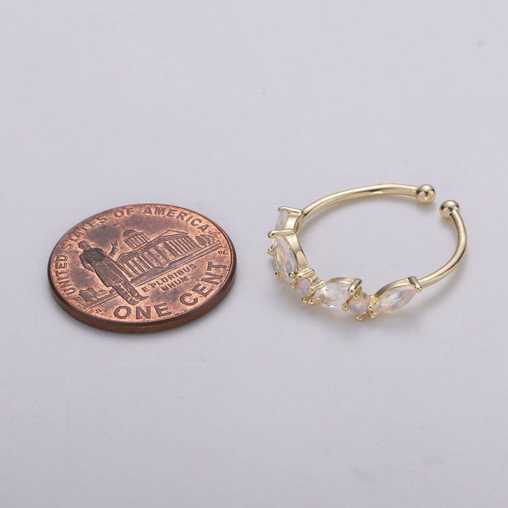 Dainty Marquise Stackable Ring