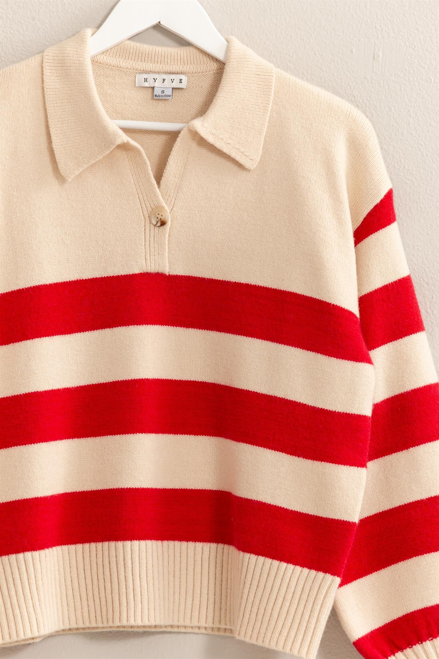 Striped Red Sweater