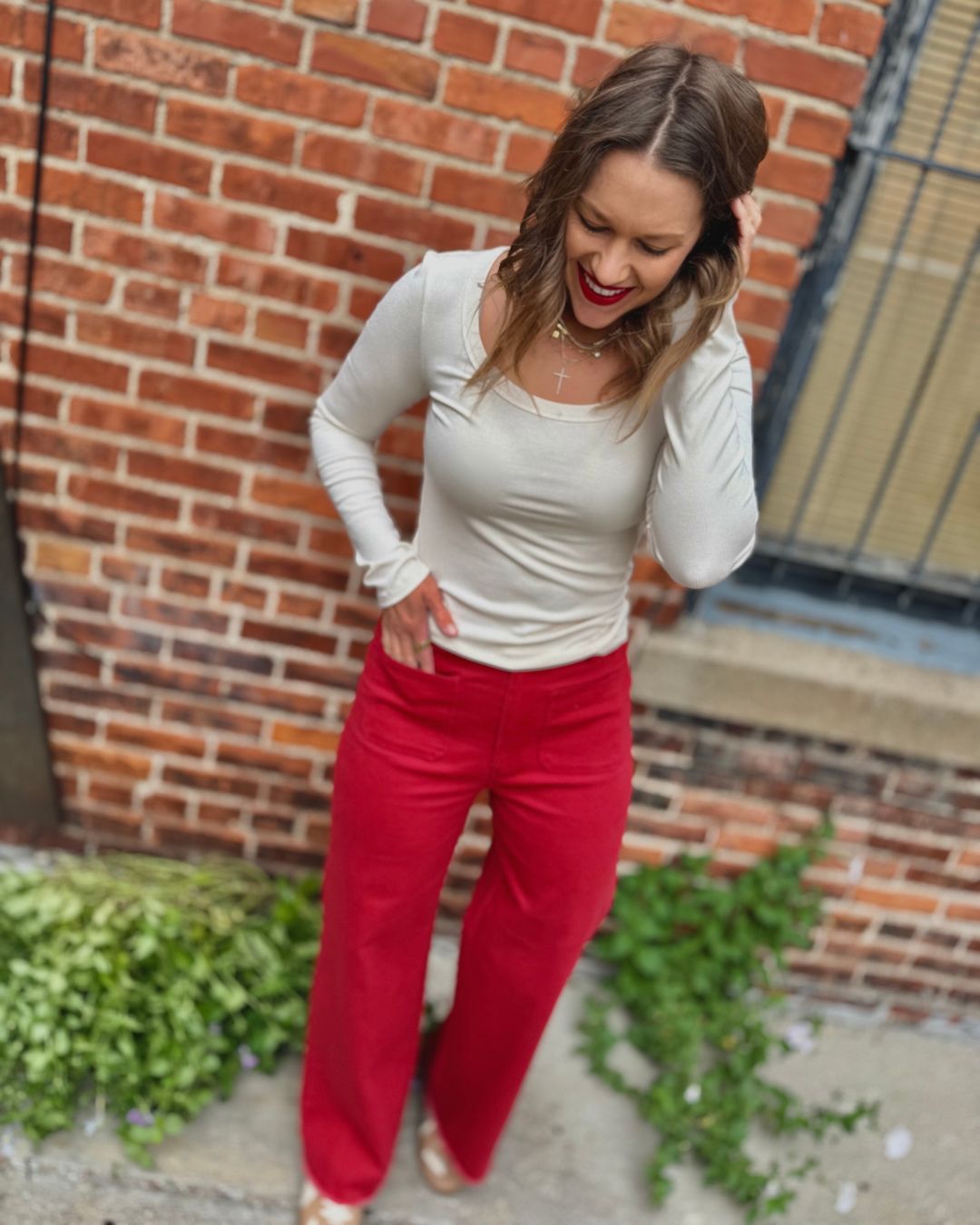Scarlet Edge Twill Pants
