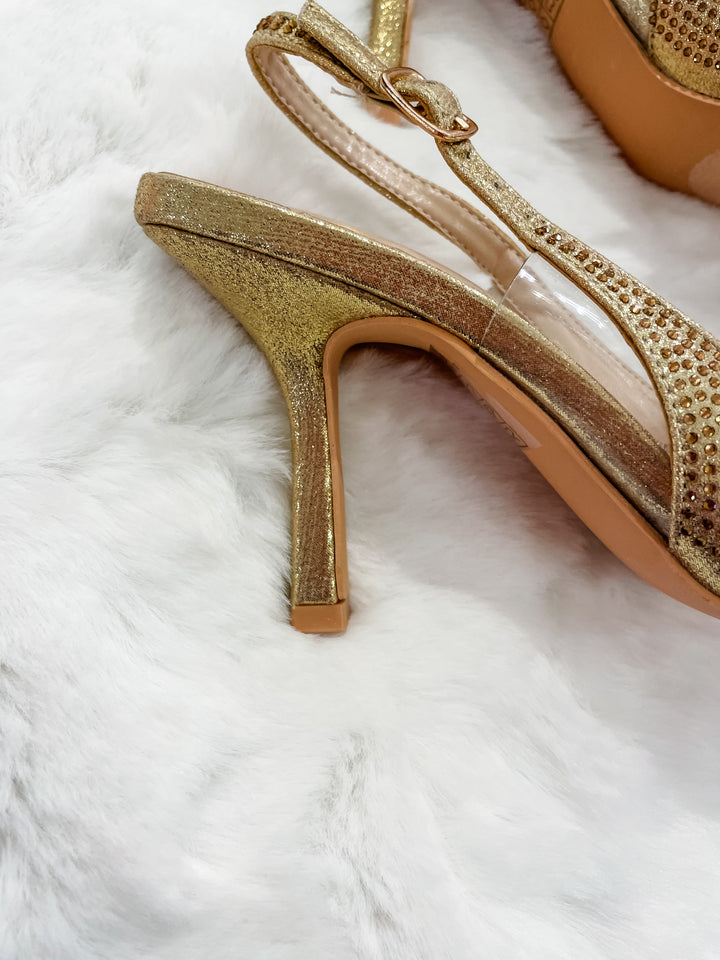 Gold Slingback