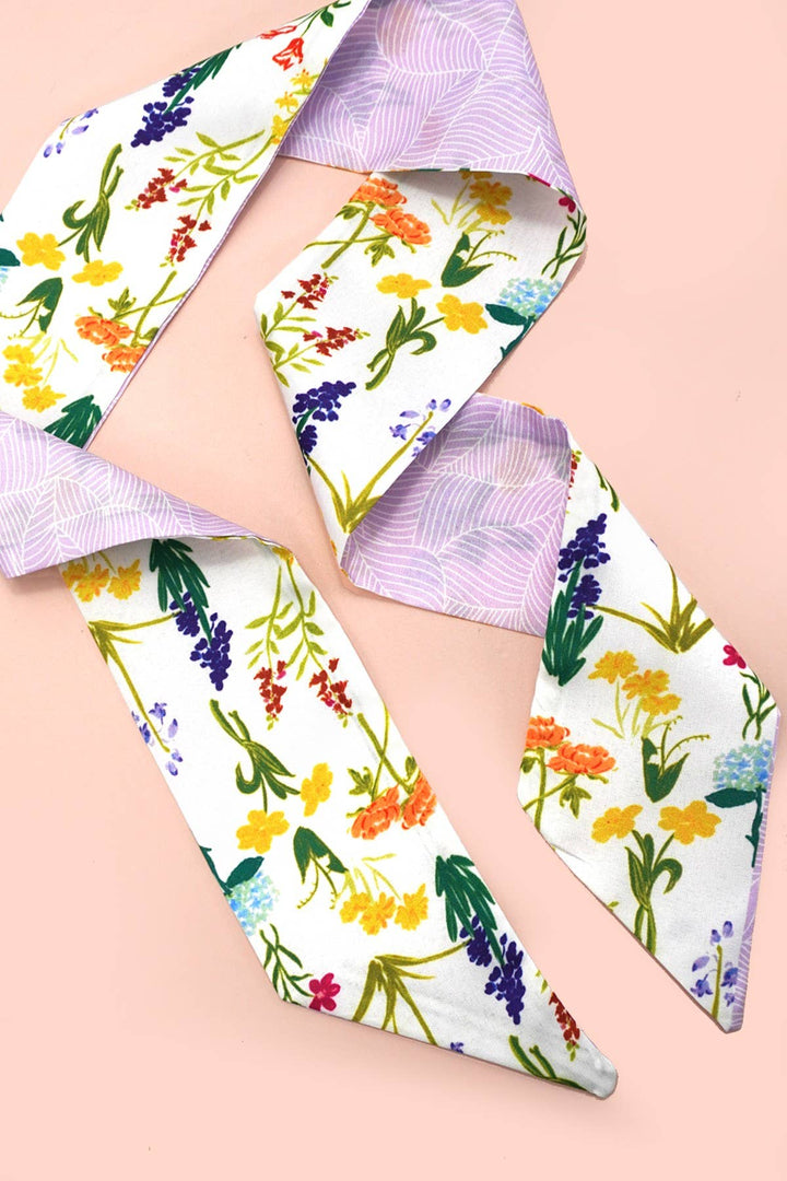 SOFT SILKY SKINNY TWILLY SCARF NECKLACE WRAP