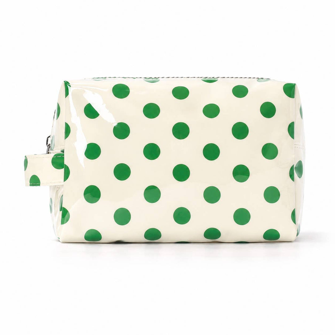 Polka Dot Waterproof Cosmetic Pouch