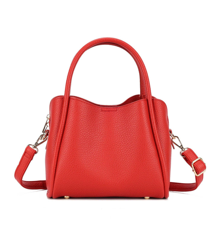 Clara 3 Compartment Satchel/Crossbody Bag