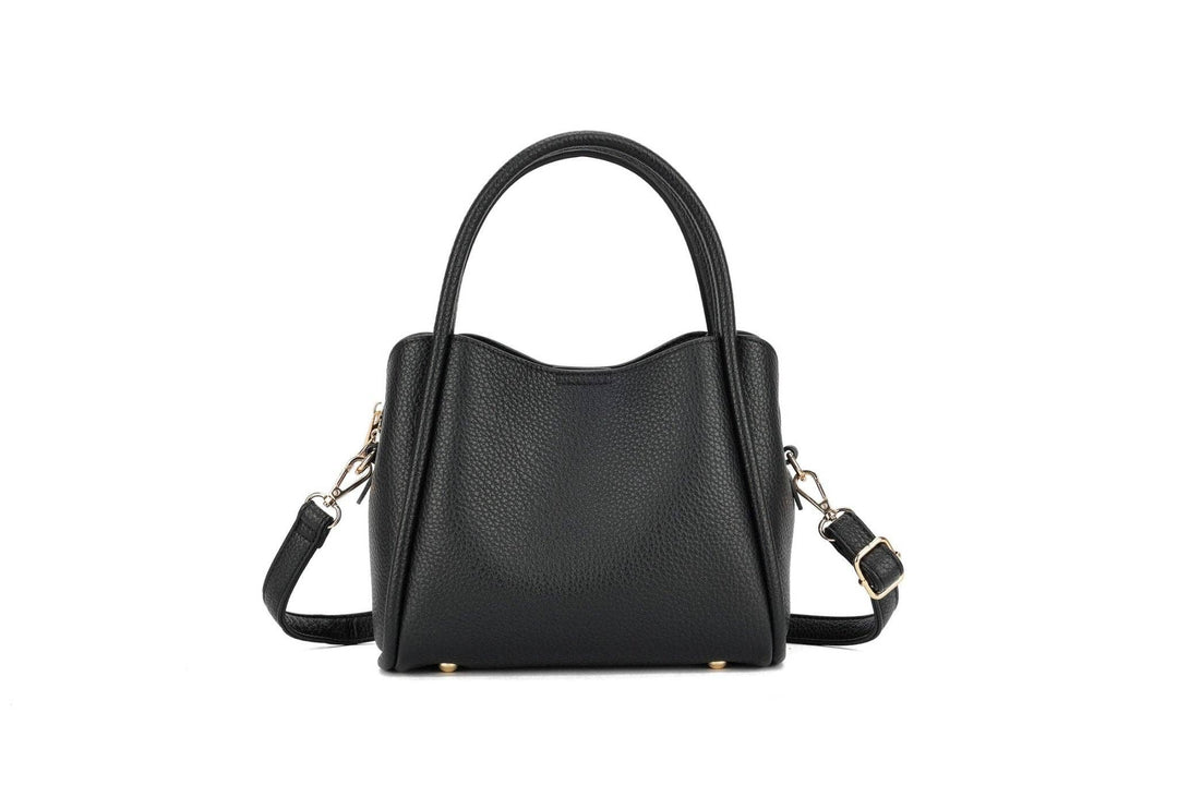 Clara 3 Compartment Satchel/Crossbody Bag