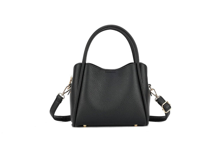 Clara 3 Compartment Satchel/Crossbody Bag