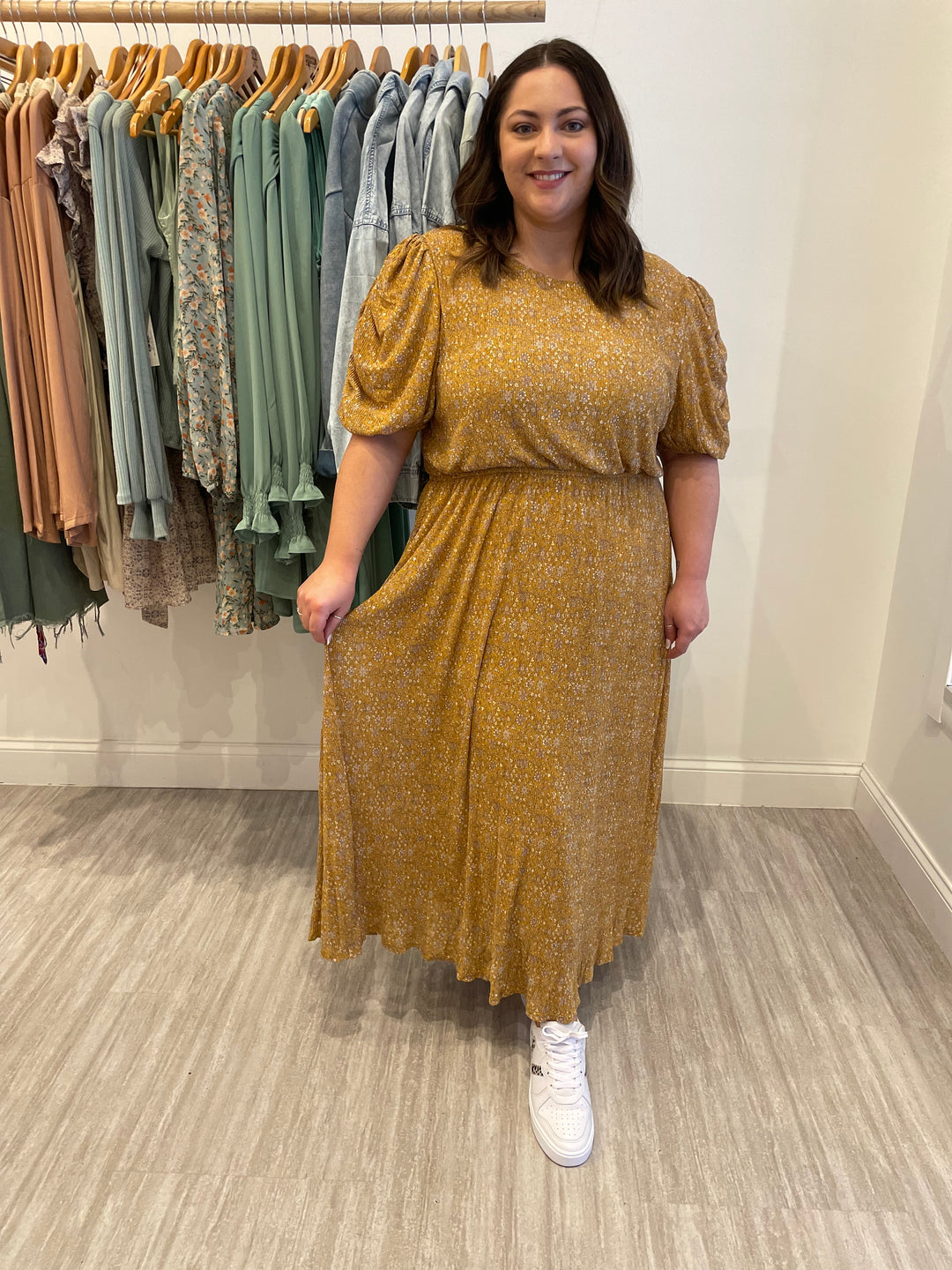 Mustard Dress