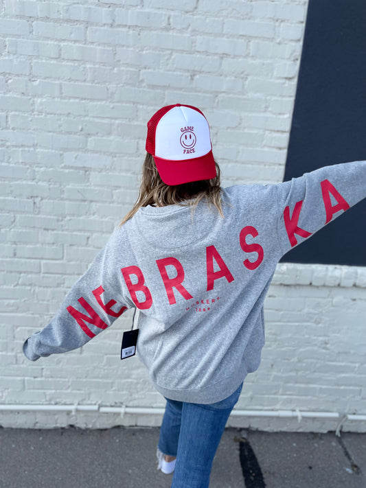 U of Nebraska Barkley Split - Grey