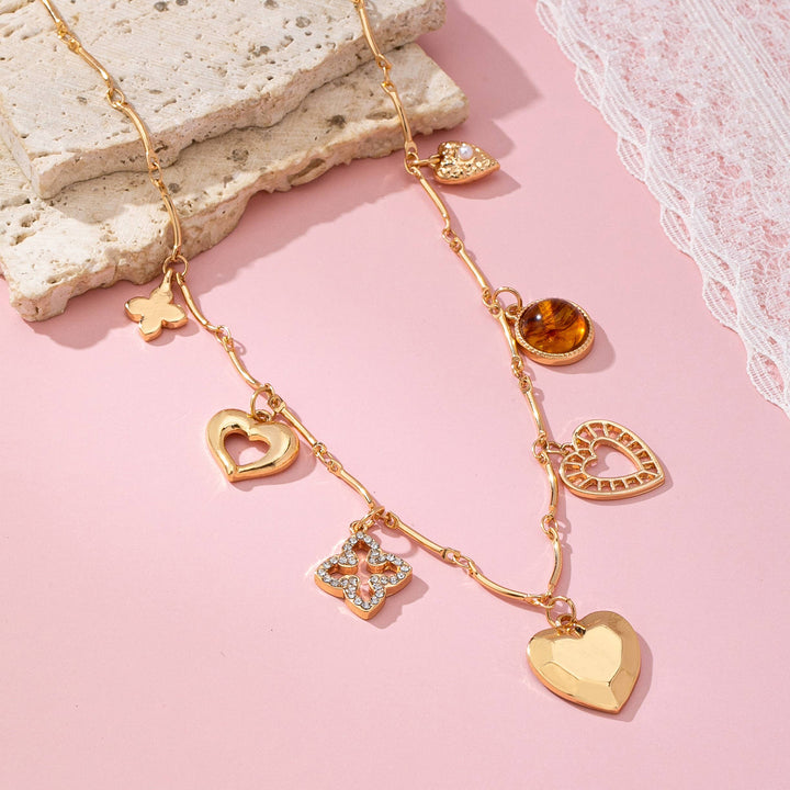 Friendship Charm Bar-Link Necklace