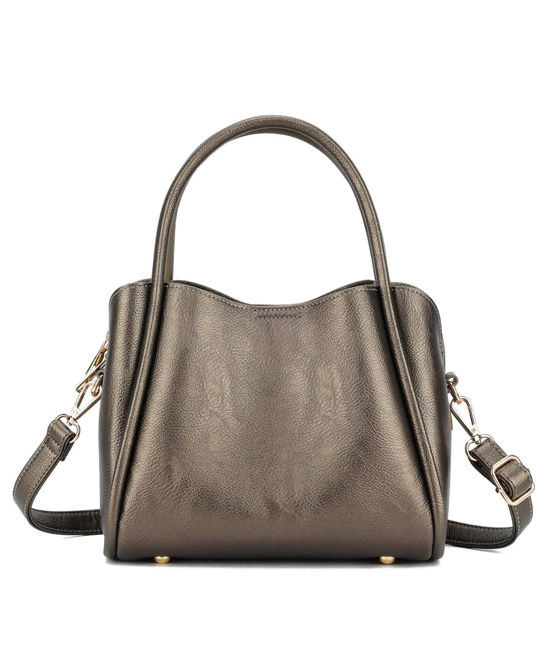 Clara 3 Compartment Satchel/Crossbody Bag