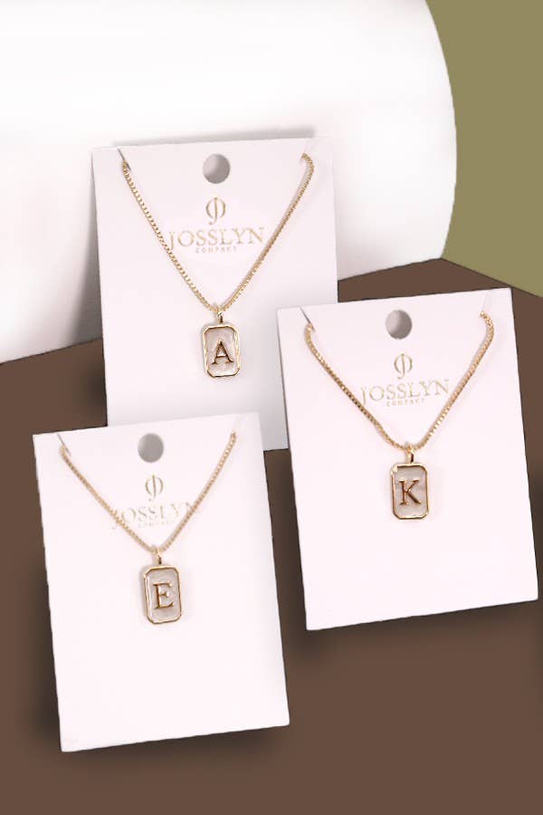 Petite Initial Necklace