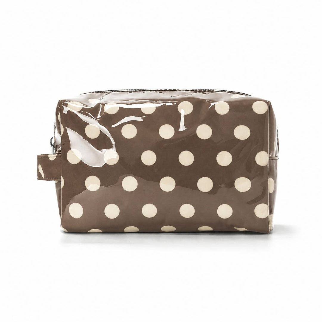 Polka Dot Waterproof Cosmetic Pouch