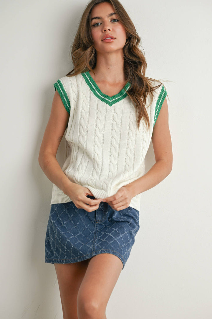 The Emery Knit Sweater Vest