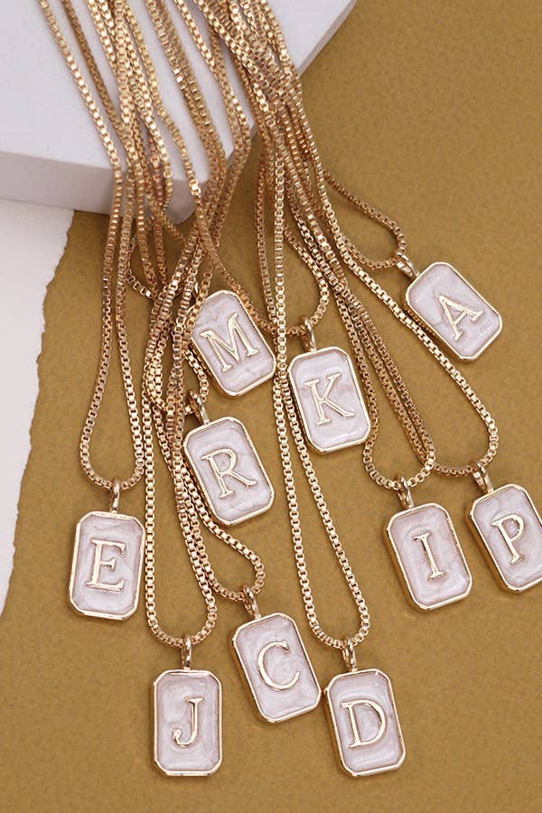 Petite Initial Necklace