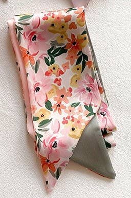 Silky Skinny Twill Scarf