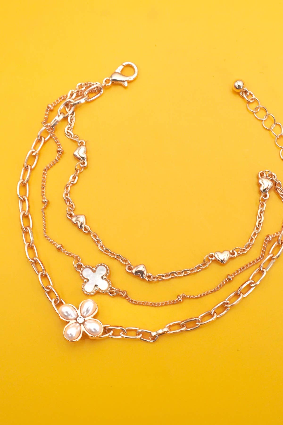 Multi-Layer Charm Bracelet