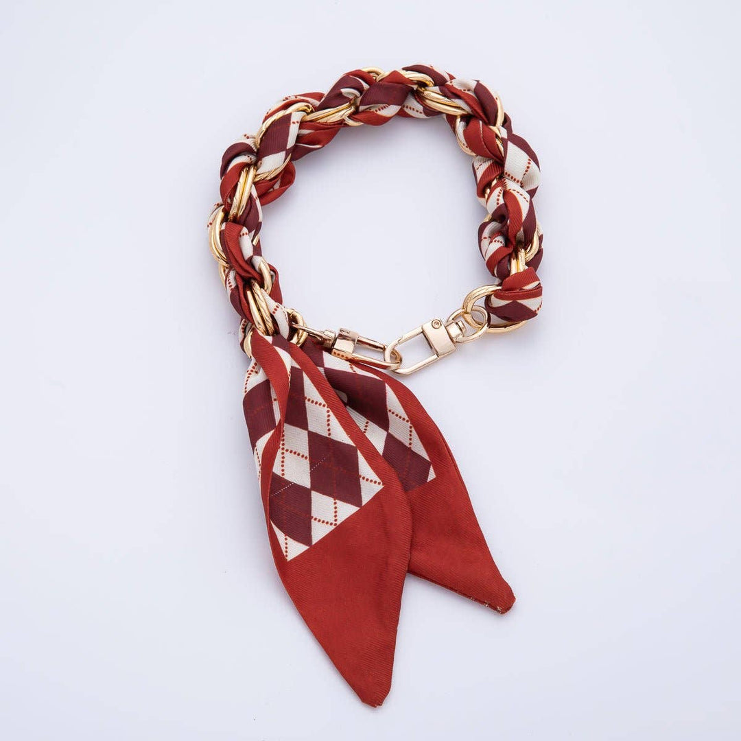 Luxe Scarf Keychain &amp; Bag Charm