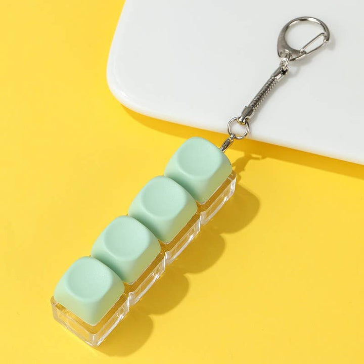 Keyboard Fidget Stress Relief Keychain